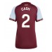 Aston Villa Matty Cash #2 Hemma matchtröja Dam 2025-26 Kortärmad Billigt